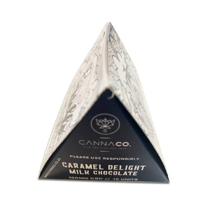 CBD Caramel Delight Milk Chocolate by Cannaco for Just R 180! - Premium vape product. Shop now at Krem Vape Studio