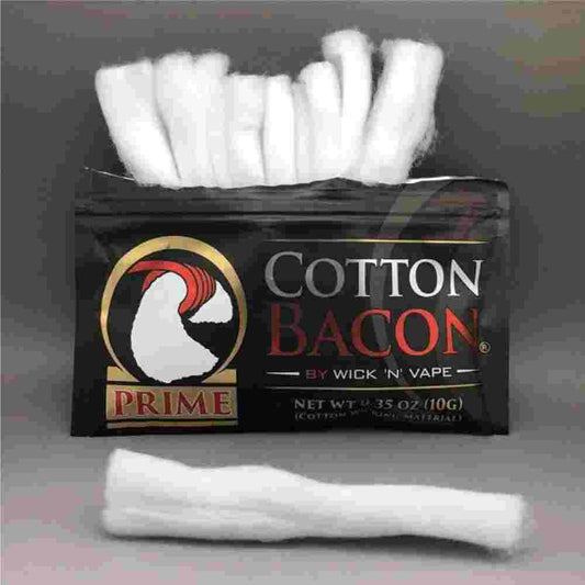 Cotton Bacon Prime by Wick & Vape 10g for Just R 120! - Premium vape product. Shop now at Krem Vape Studio