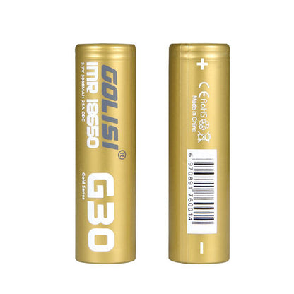 Golisi G30 18650 Batteries 3000mAh (set) for Just R 290! - Premium vape product. Shop now at Krem Vape Studio